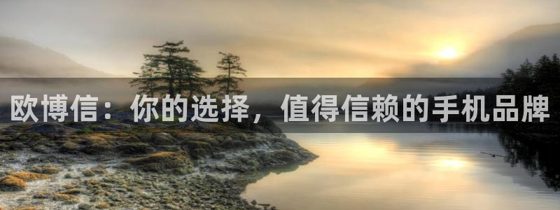 k8凯发k：欧博信：你的选择，值得信赖的手机品牌