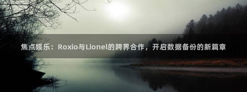 k8凯发加拿大：焦点娱乐：Roxio与Lionel的跨界合作，开启数据备份的新篇