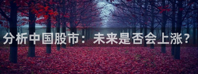 k8凯发游戏有哪些好玩的：分析中国股市：未来是否会上涨？