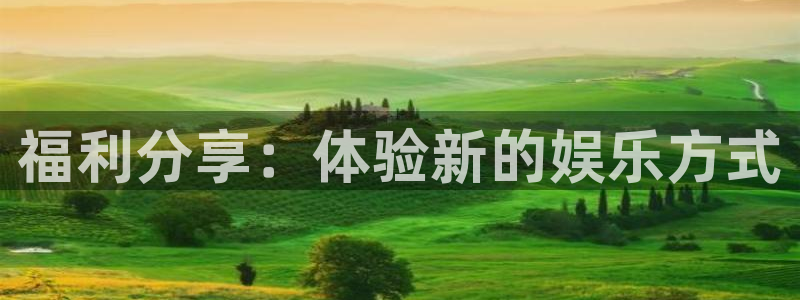 k8凯发.ccm：福利分享：体验新的娱乐方式