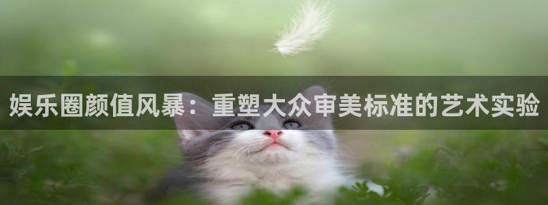 k8凯发是什么：娱乐圈颜值风暴：重塑大众审美标准的艺术实验
